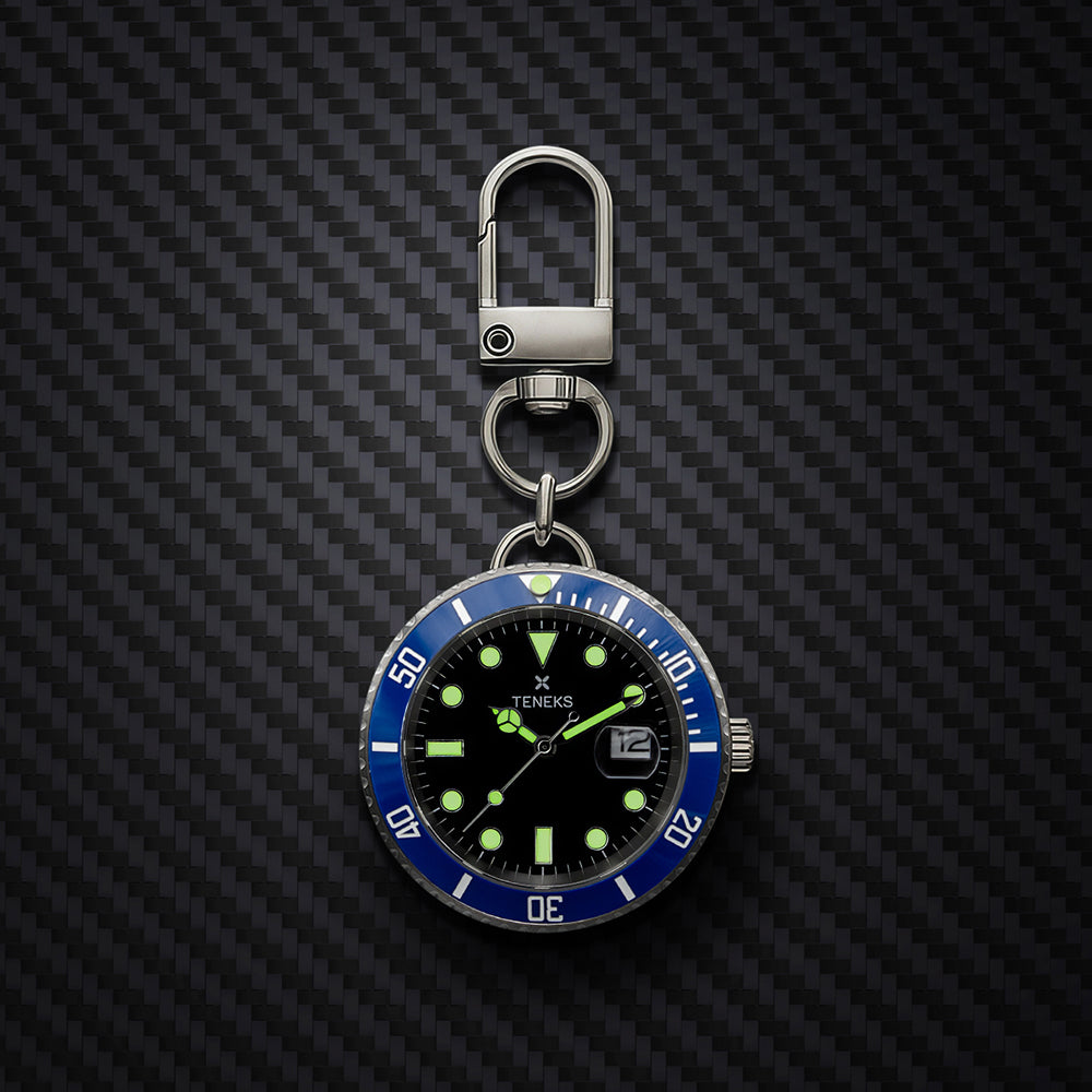 Diver Watch Charm - Blue