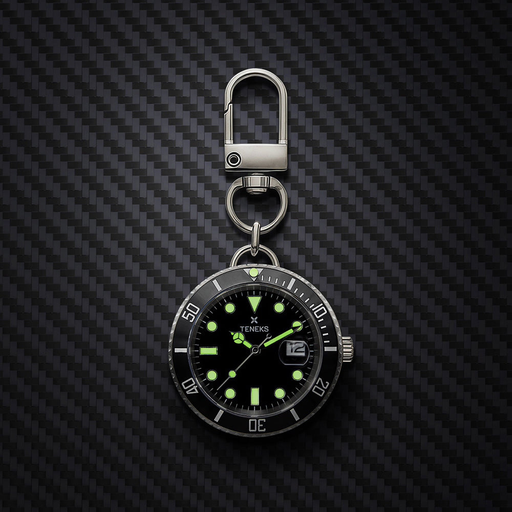 Diver Watch Charm - Black