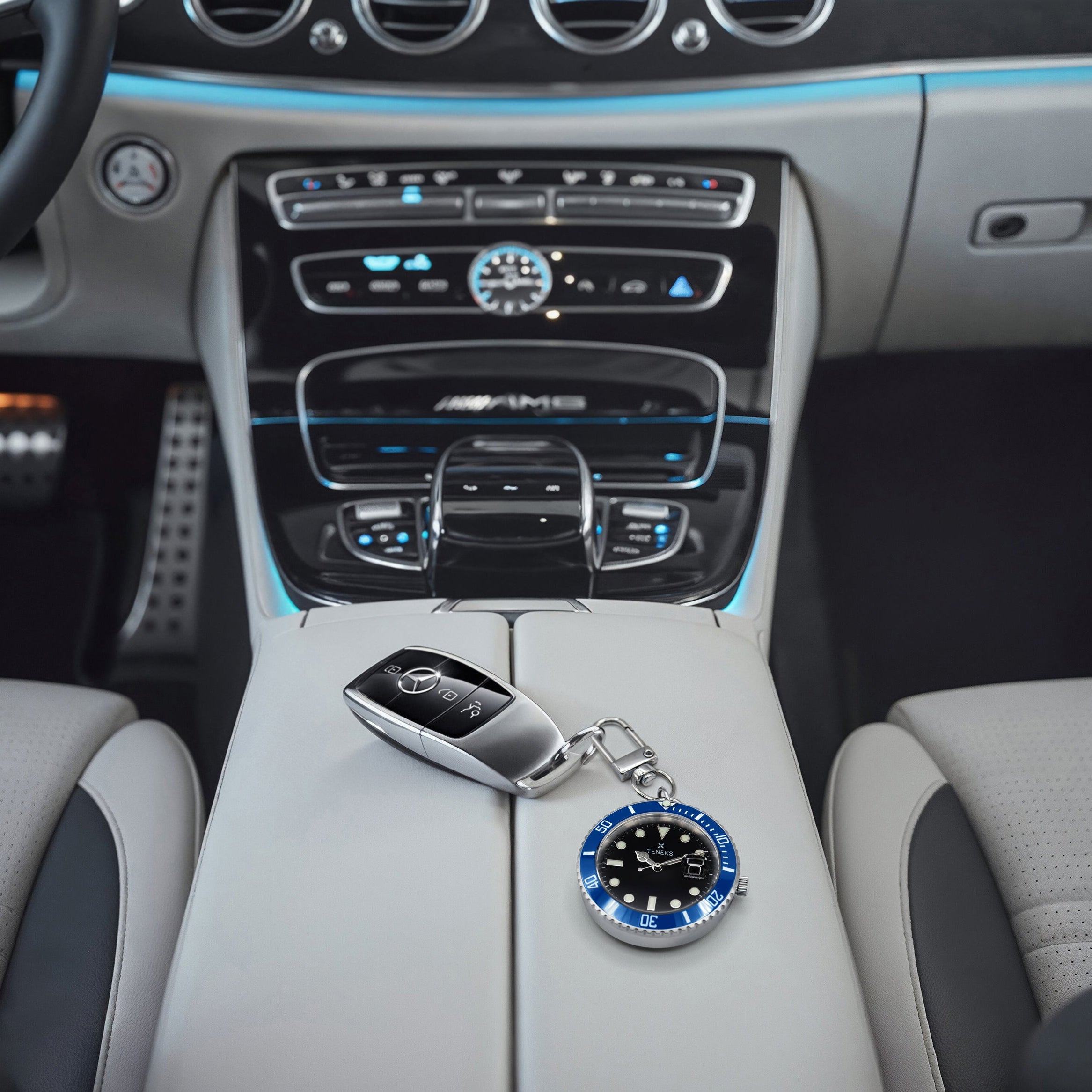 Diver Watch Charm - Blue