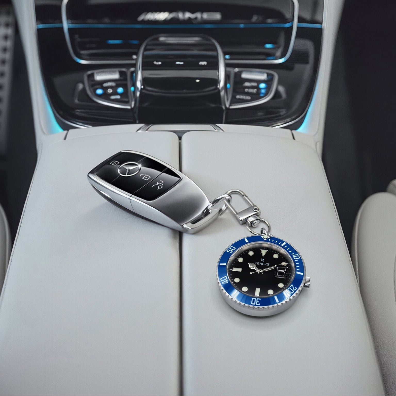 Diver Watch Charm - Blue