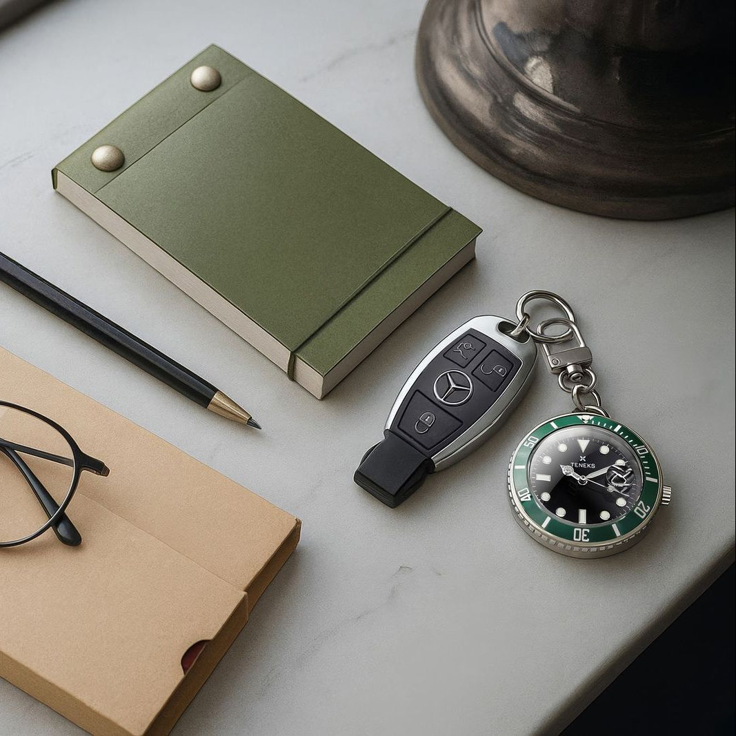 Diver Watch Charm - Green